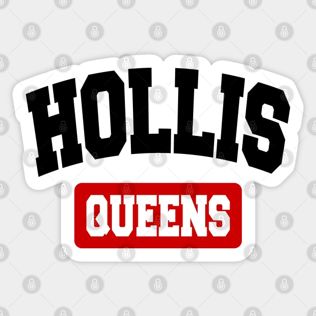 Hollis, Queens Sticker by forgottentongues